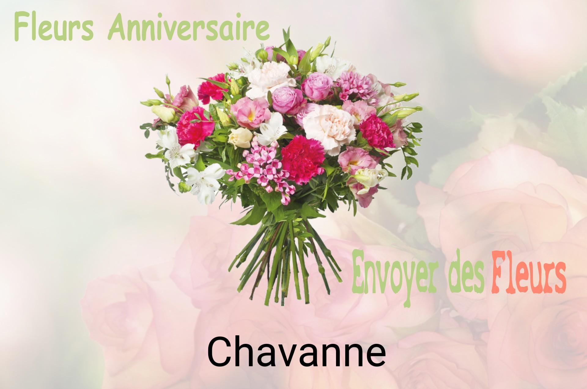 Bouquet de fleurs d’anniversaire livré à Chavanne